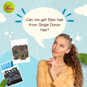 Can we get Raw hair from Single Donor Hair?