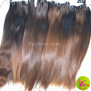 Single Donor Straight Hair Extensions With The Highest Quality